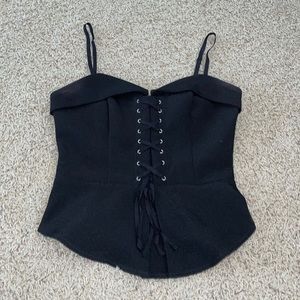 express black corset top